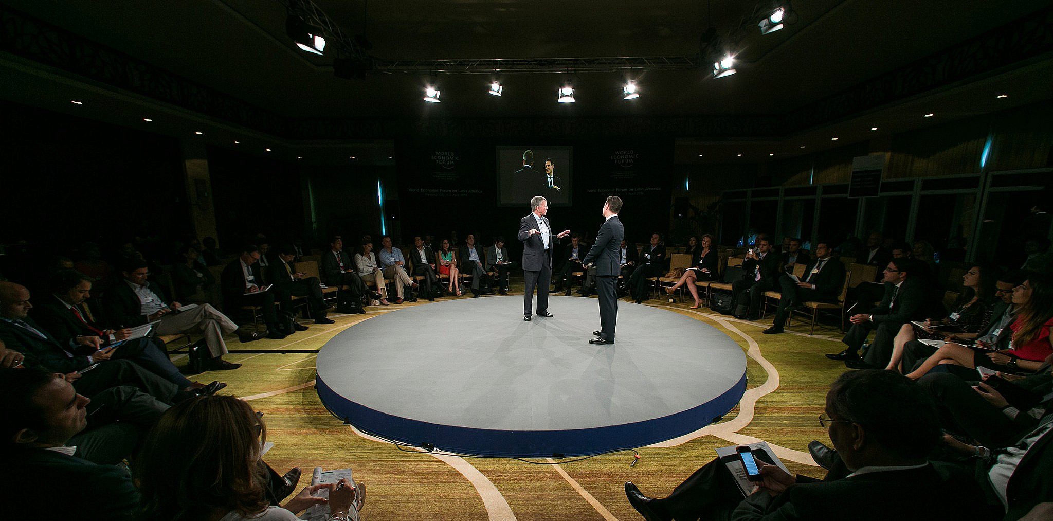 Useem at World Economic Forum